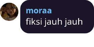 Sticker from mora pcr mahen