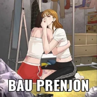 Sticker from ebii males