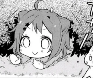 Sticker from Bandori Manga by @akkinior