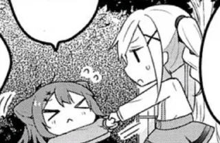 Sticker from Bandori Manga by @akkinior