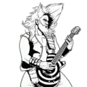 Sticker from metal