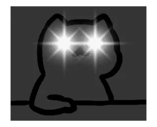 ⭐️ emoji 超閃貓 @moe_sticker_bot Telegram sticker 4 of 24