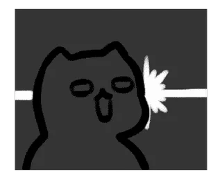 ⭐️ emoji 超閃貓 @moe_sticker_bot Telegram sticker 5 of 24
