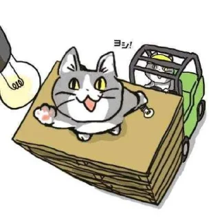 Sticker from 現場猫