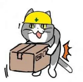 Sticker from 現場猫