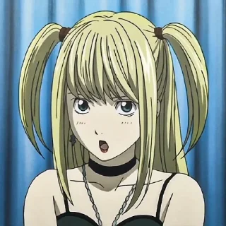 ✖️ emoji Misa Amane ҂ @StickerAnimePack Telegram sticker 23 of 85