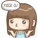 😗 emoji Misa @yourlullaby Telegram sticker 3 of 41