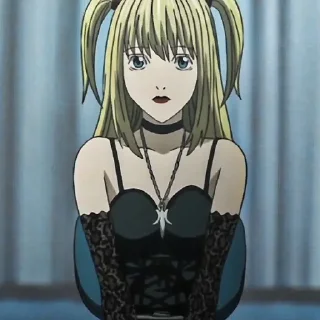 ✖️ emoji Misa Amane ҂ @StickerAnimePack Telegram sticker 10 of 85