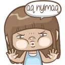 😠 emoji Misa @yourlullaby Telegram sticker 11 of 41