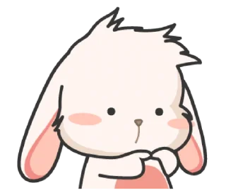 🐰 emoji Daily life of Loppie! — @slyhterin Telegram sticker 21 of 41