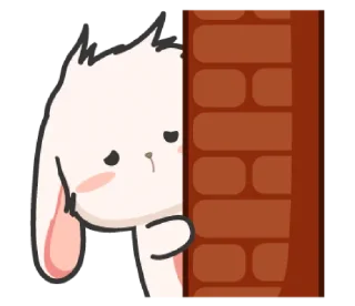 🐰 emoji Daily life of Loppie! — @slyhterin Telegram sticker 19 of 41