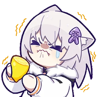 😣 emoji 小新喵♡2 Telegram sticker 15 of 16