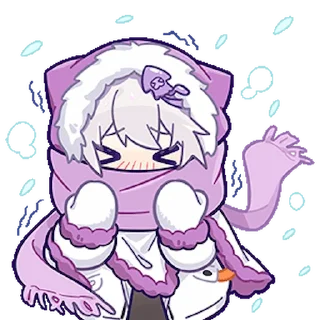 ❄️ emoji 小新喵♡2 Telegram sticker 7 of 16