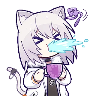 😜 emoji 小新喵♡2 Telegram sticker 13 of 16