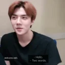 👋 emoji oohsehun by @wearexo Telegram sticker 17 of 40