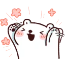 😆 emoji 白白日記，哇哇哇！ Telegram sticker 11 of 24