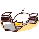 💀 emoji 白白日記，哇哇哇！ Telegram sticker 22 of 24