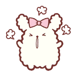 🍮 emoji 布丁狗 感情融洽篇 Telegram sticker 22 of 40
