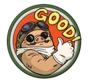 Sticker from Porco Rosso