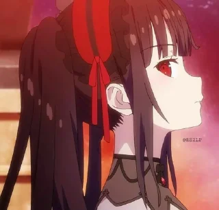 ❤️ emoji kurumi tokisaki by @dvnRaf Telegram sticker 4 of 14