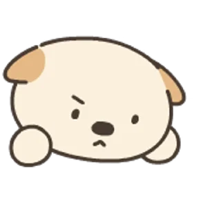 😠 emoji 嗚比的朋友-實用動態表情貼 Telegram sticker 3 of 40