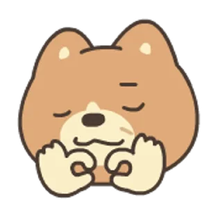🤏 emoji 嗚比的朋友-實用動態表情貼 Telegram sticker 24 of 40
