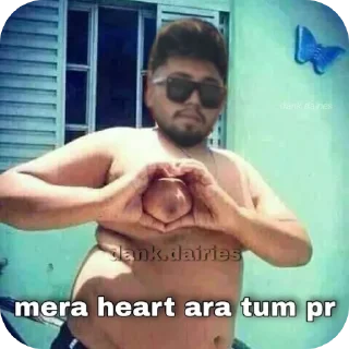 ❤ emoji @NAMEAANEWALAHA norm  by @Ayushxmusic_bot Telegram sticker 22 of 50