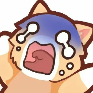 🔲 emoji Emotional Nico @NekoTsu @shoxiee — @stckrRobot Telegram sticker 10 of 40