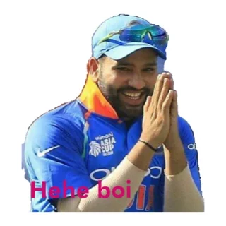 🙂 emoji Phoenix 69 ( cricketer edition) Telegram sticker 6 of 16