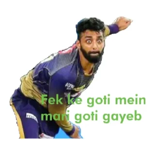 Sticker from Phoenix 69 ( cricketer edition)
