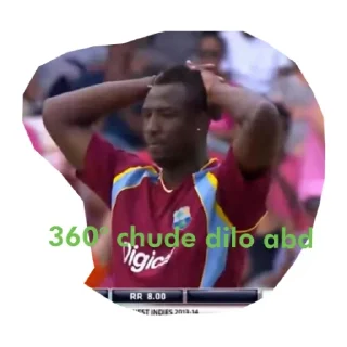 Sticker from Phoenix 69 ( cricketer edition)