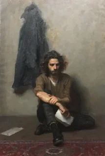Sticker from Oil paint