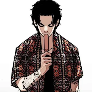 🎯 emoji ★. Vasco 〃﻿ @lookismsticker !? Telegram sticker 7 of 100