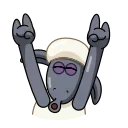 🐑 emoji Siddhanth's sticker pack (@Shinobu_robot) Telegram sticker 11 of 44