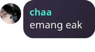 Sticker from acha