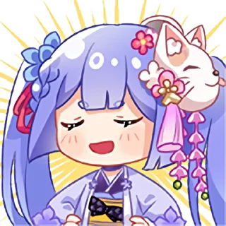 Sticker from 阿梓从小就很可爱