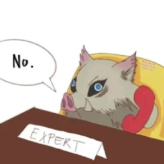 🐷 emoji Inosuke Telegram sticker 17 of 30