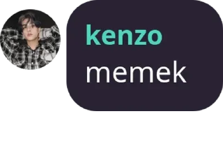 💦 emoji kenzo tampan Telegram sticker 21 of 46