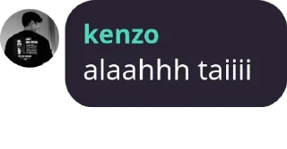 💦 emoji kenzo tampan Telegram sticker 5 of 46