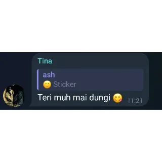 👍 emoji Pajeet tina🤡 Telegram sticker 6 of 7