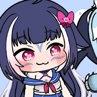 🐳 emoji ‎ ‌‌‌‌‌‌‎   ‎ ‌‌‌‌‌‌‎ᐢ. .ᐢ  @dapperies ୨୧ @floristplace ៹ Telegram sticker 10 of 50