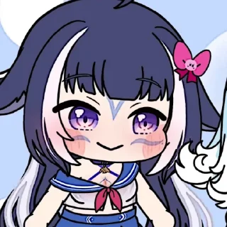 🐳 emoji ‎ ‌‌‌‌‌‌‎   ‎ ‌‌‌‌‌‌‎ᐢ. .ᐢ  @dapperies ୨୧ @floristplace ៹ Telegram sticker 16 of 50