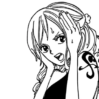 🍊 emoji Ｎａｍｉ Telegram sticker 6 of 80
