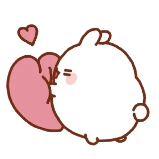 💬 emoji 애교가 몰랑몰랑 몰랑이 By @KakaoEmoticon Telegram sticker 10 of 24