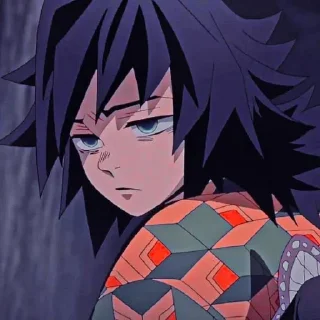 🌊 emoji Tomioka giyuu ; @faniziaofc Telegram sticker 17 of 18