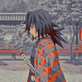 🌊 emoji Tomioka giyuu ; @faniziaofc Telegram sticker 9 of 18