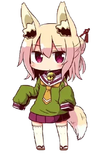Sticker from ケモミミちゃん 透明
