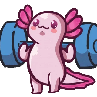 🏋️ emoji @stickermaze│@stickerXhub│𝐂𝐔𝐓𝐄 𝐕𝐈𝐁𝐄𝐒 𝟐 Telegram sticker 17 of 35