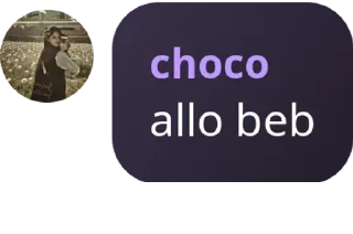 Sticker from choco@cips