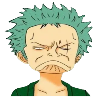 😒 emoji One piece stickers @onepieaceanime Telegram sticker 21 of 120